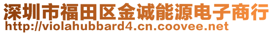 深圳市福田区金诚能源电子商行