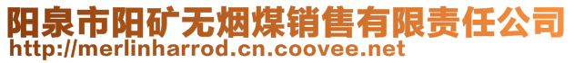 陽泉市陽礦無煙煤銷售有限責任公司