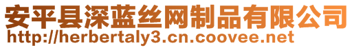 安平縣深藍(lán)絲網(wǎng)制品有限公司