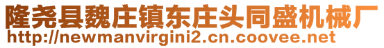 隆堯縣魏莊鎮(zhèn)東莊頭同盛機(jī)械廠