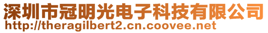 深圳市冠明光電子科技有限公司