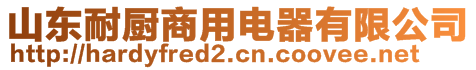 山東耐廚商用電器有限公司