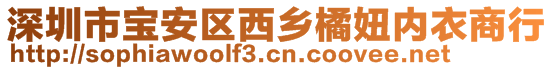 深圳市寶安區(qū)西鄉(xiāng)橘妞內(nèi)衣商行