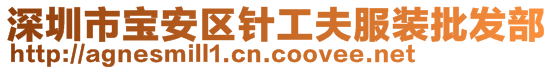 深圳市宝安区针工夫服装批发部