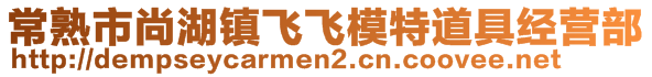 常熟市尚湖鎮(zhèn)飛飛模特道具經(jīng)營部