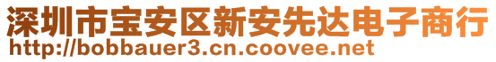 深圳市宝安区新安先达电子商行