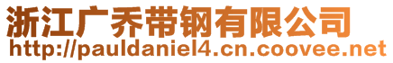 浙江廣喬帶鋼有限公司