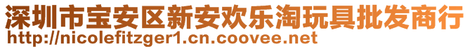 深圳市寶安區新安歡樂淘玩具批發商行