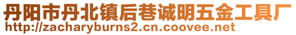 丹陽(yáng)市丹北鎮(zhèn)后巷誠(chéng)明五金工具廠