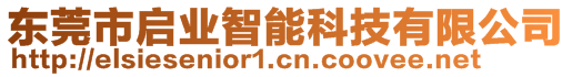 東莞市啟業(yè)智能科技有限公司