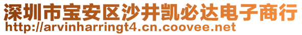 深圳市寶安區沙井凱必達電子商行