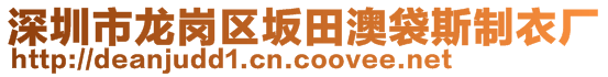 深圳市龍崗區(qū)坂田澳袋斯制衣廠