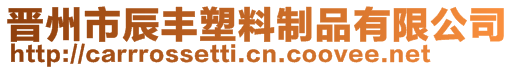 晉州市辰豐塑料制品有限公司