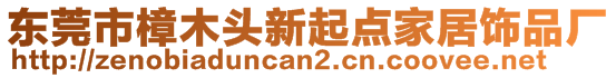 東莞市樟木頭新起點家居飾品廠