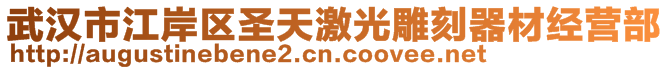 武漢市江岸區(qū)圣天激光雕刻器材經(jīng)營(yíng)部