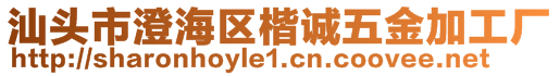 汕头市澄海区楷诚五金加工厂