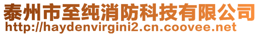 泰州市至純消防科技有限公司