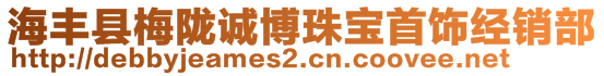 海豐縣梅隴誠博珠寶首飾經(jīng)銷部