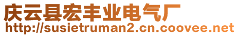 慶云縣宏豐業(yè)電氣廠