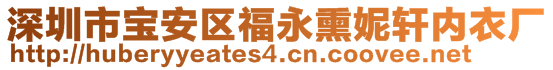 深圳市寶安區(qū)福永熏妮軒內(nèi)衣廠