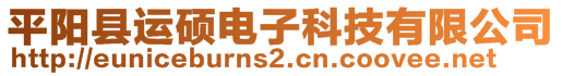 平陽縣運(yùn)碩電子科技有限公司