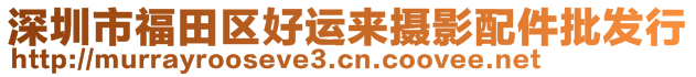 深圳市福田區(qū)好運(yùn)來攝影配件批發(fā)行