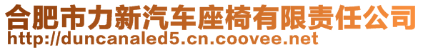 合肥市力新汽車座椅有限責(zé)任公司