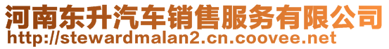 河南東升汽車銷售服務(wù)有限公司