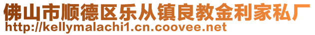 佛山市順德區(qū)樂從鎮(zhèn)良教金利家私廠