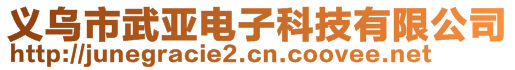 義烏市武亞電子科技有限公司