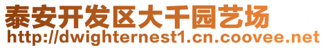 泰安開發(fā)區(qū)大千園藝場