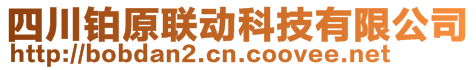 四川铂原联动科技有限公司