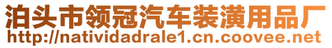 泊頭市領(lǐng)冠汽車裝潢用品廠