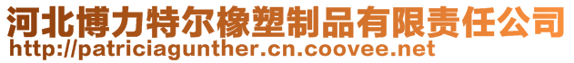 河北博力特尔橡塑制品有限责任公司