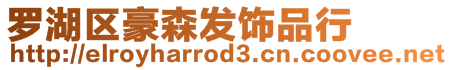 罗湖区豪森发饰品行