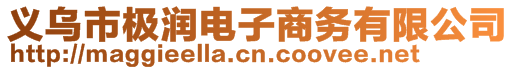 義烏市極潤電子商務(wù)有限公司