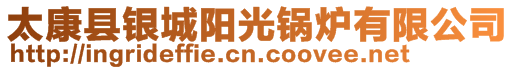 太康縣銀城陽光鍋爐有限公司