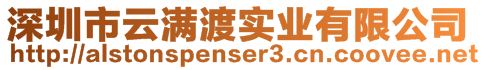 深圳市云滿渡實業有限公司