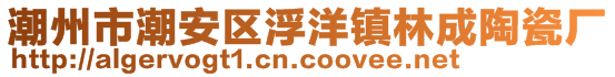 潮州市潮安區(qū)浮洋鎮(zhèn)林成陶瓷廠