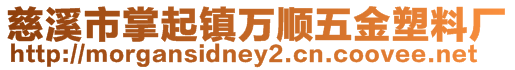 慈溪市掌起鎮(zhèn)萬(wàn)順五金塑料廠