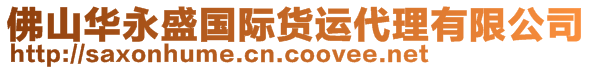 佛山华永盛国际货运代理有限公司