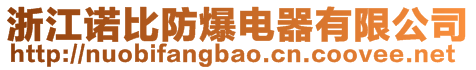 浙江諾比防爆電器有限公司