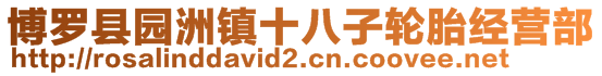 博羅縣園洲鎮(zhèn)十八子輪胎經(jīng)營(yíng)部