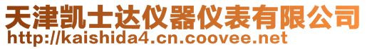 天津凱士達儀器儀表有限公司