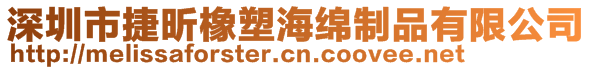 深圳市捷昕橡塑海綿制品有限公司