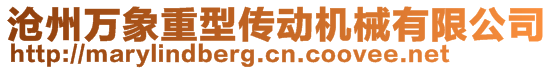 滄州萬象重型傳動(dòng)機(jī)械有限公司