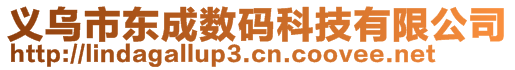 義烏市東成數(shù)碼科技有限公司