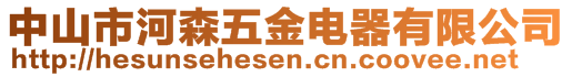 中山市河森五金電器有限公司