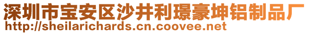 深圳市宝安区沙井利璟豪坤铝制品厂