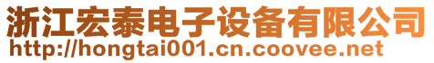 浙江宏泰電子設備有限公司